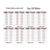 In Stock: 6D Waterproof Eyebrow Tattoo Stickers - Black/Brown Microblading Simulation