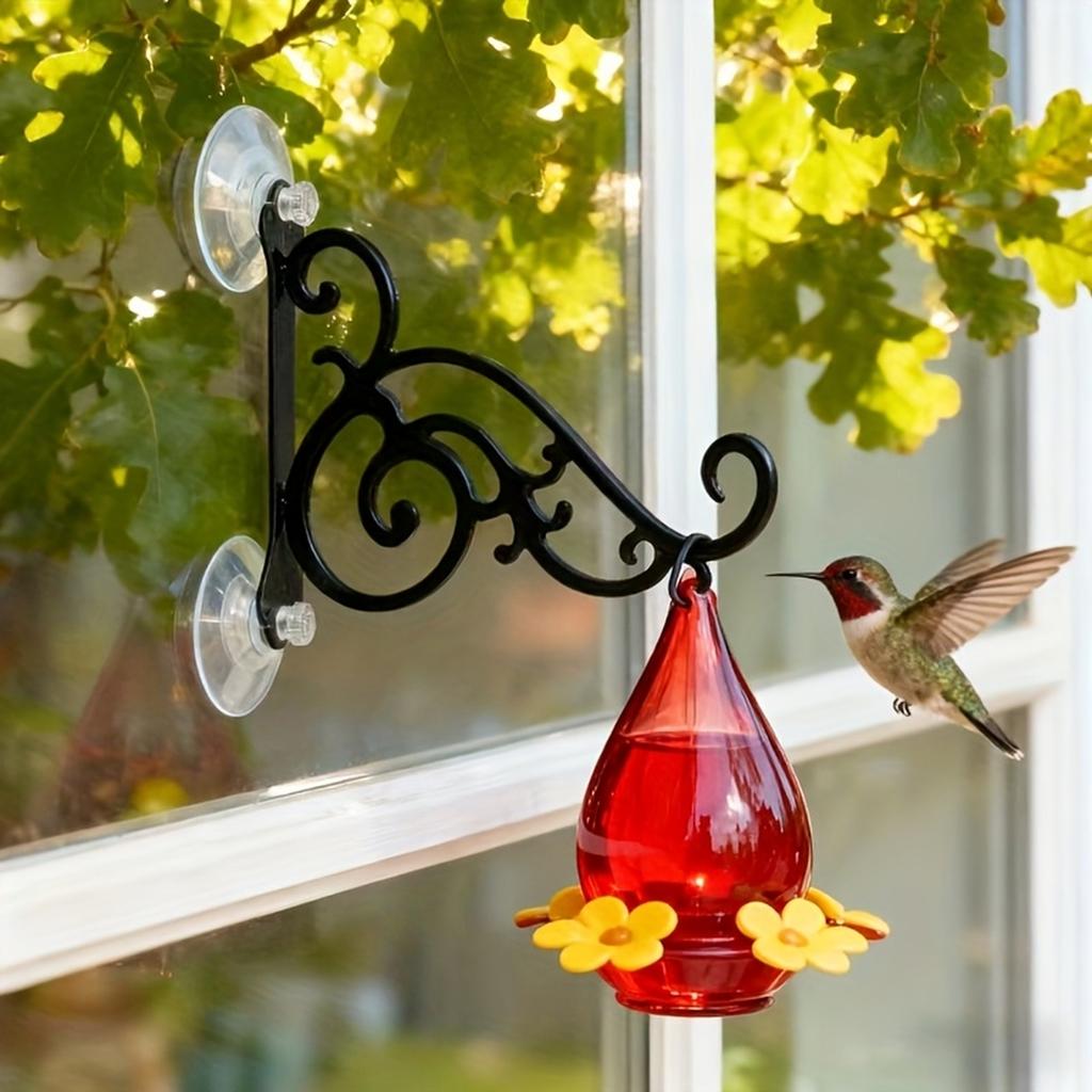 Fenster-Saugnapfhaken für Vogelfutterhäuschen, Vogelhäuser, Windspiele und Außenleuchten
