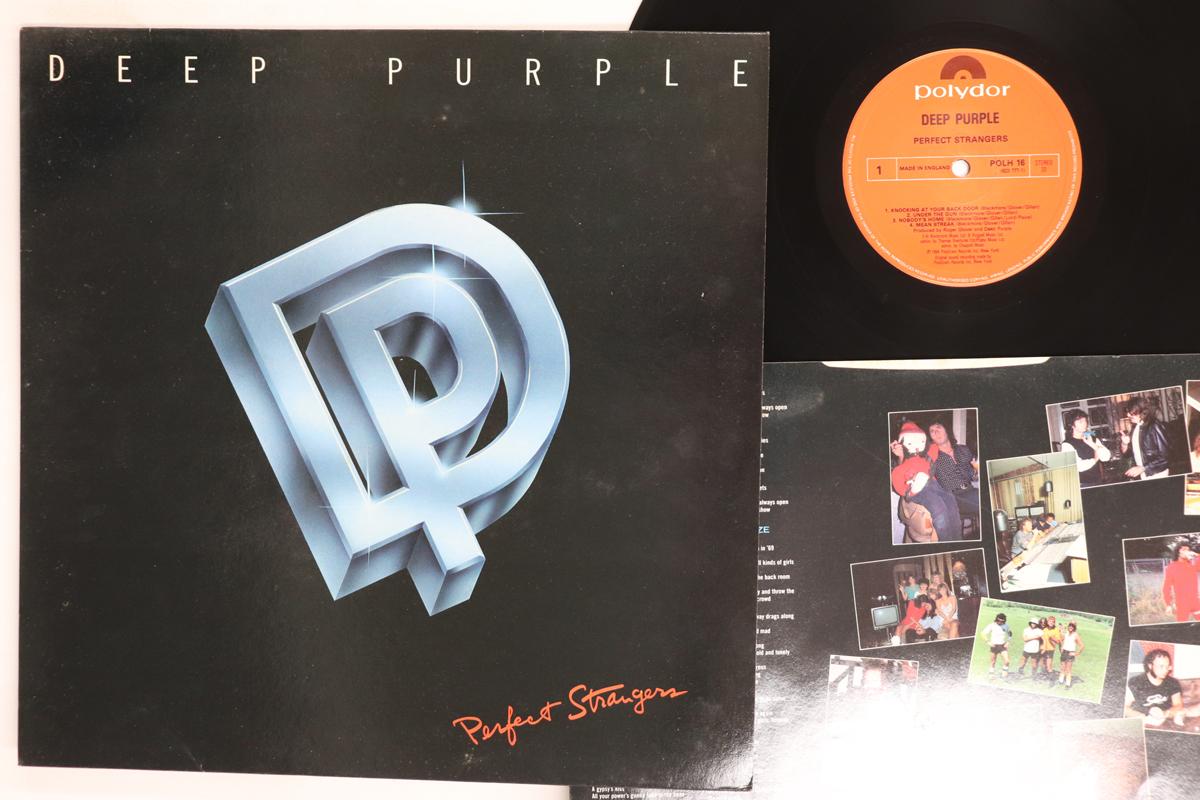 Виниловая пластинка DEEP PURPLE Perfect Strangers POLH16 POLYDOR 1984 UK Рок Б/у