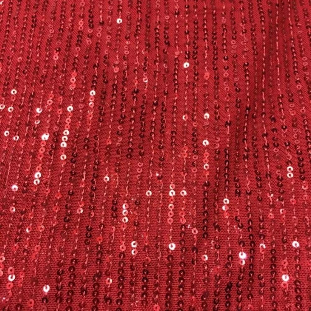 3mm Shinny Fabric Elastic Sequins Sewing Material Wedding Dresses Vertical Dress Apparel Clothing Tablecloths Headwear Ornaments