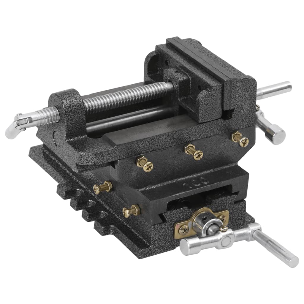 Machine Vice with Cross Slide Manual Operation 78 Mm