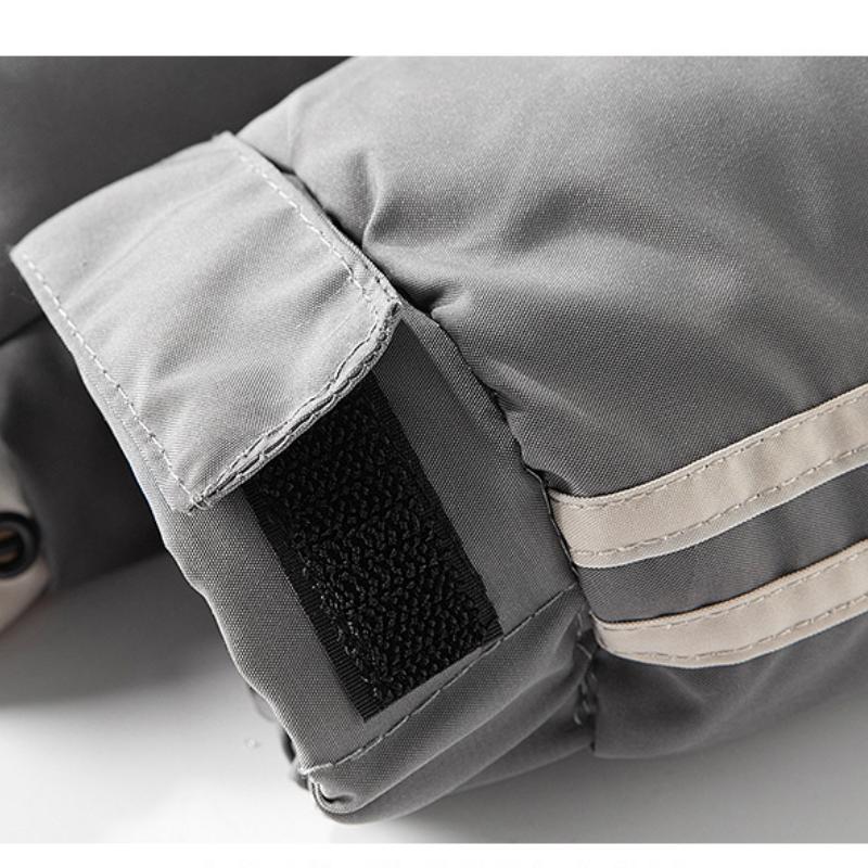Winter New Trendy Solid Color Men's Cotton Coat Thickened Loose Casual Cotton Coat Men's Daily Hooded Coat Large Size M-5XL