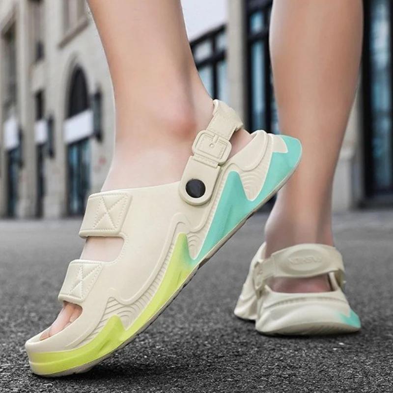 Ultralight Male Shoe Non-slip Big Size Expensives New Arrival 39 Cheap Liquidation Clearance Sale Original Open Toe Men's Sandal