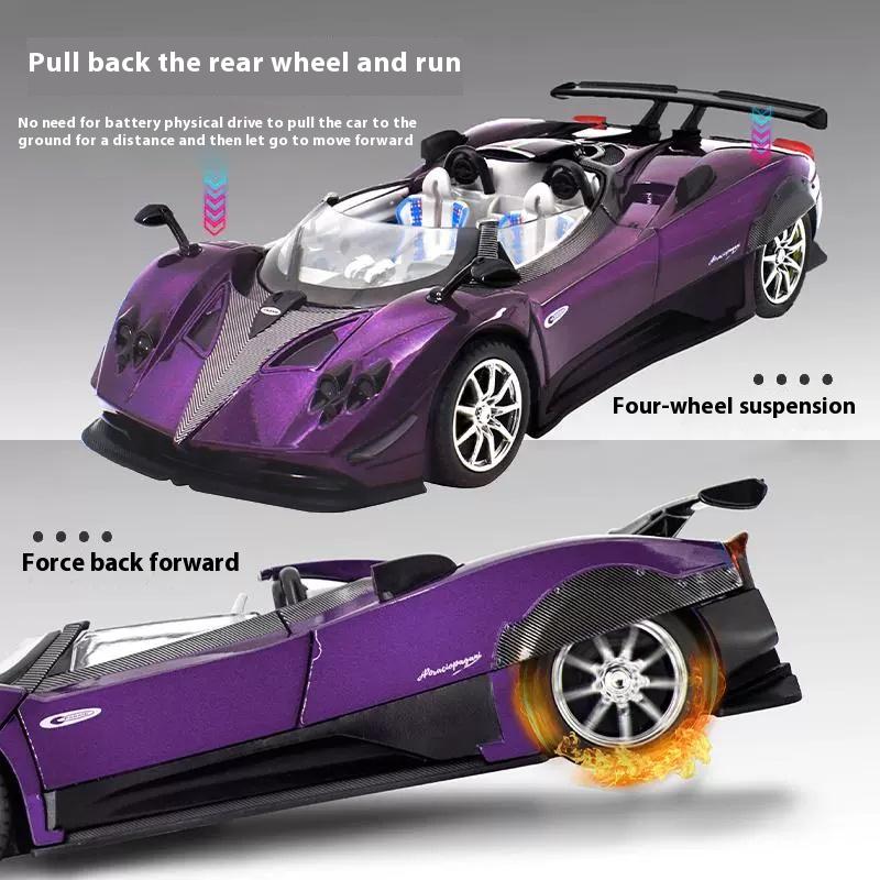 1/24 Scale Zonda HP Alloy Car Model Wind Son Car Model Collection Ornament Simulation Supercar Children Toy Car Boy Gift