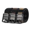 Reversible Dual-Color Nylon Belt With Rotating Pin Buckle Unisex Casual Waistband Jeans Pants
