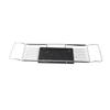Metal Marble Bathtub Rack Anti Slip Space Saving Multi Functional Expandable Bathtub Tray House Warming Gift