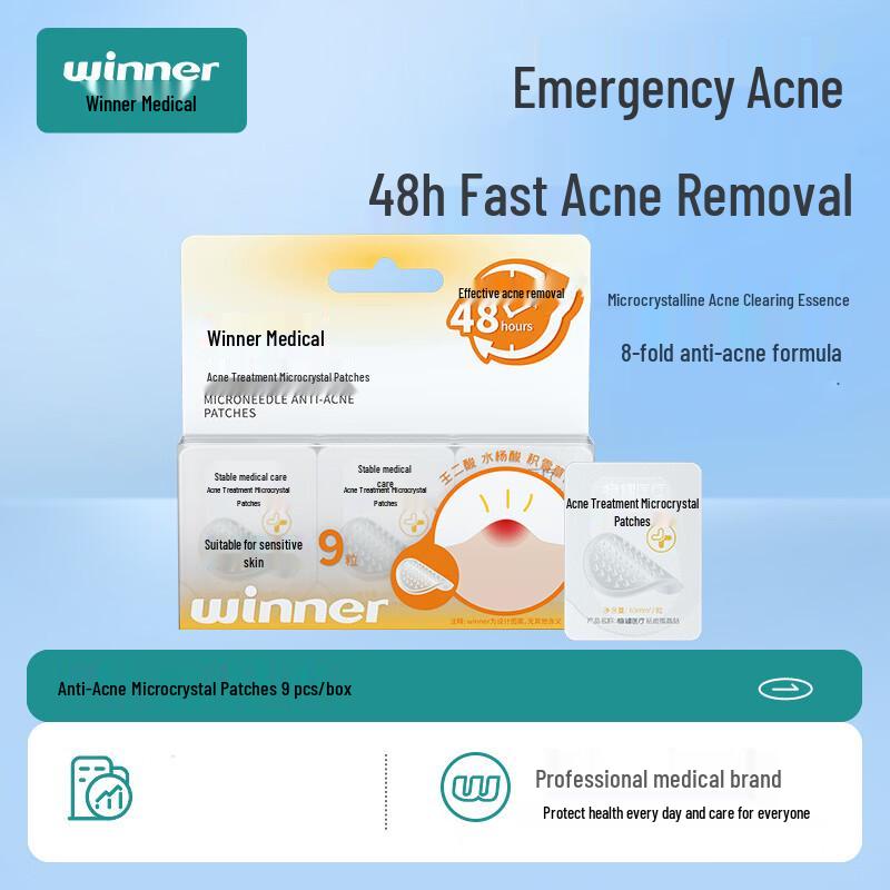 Winner Hydrocolloid Microcrystal Acne Patches