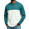 Men's Casual Knit Long Sleeve T-Shirt with, Everyday Pullover