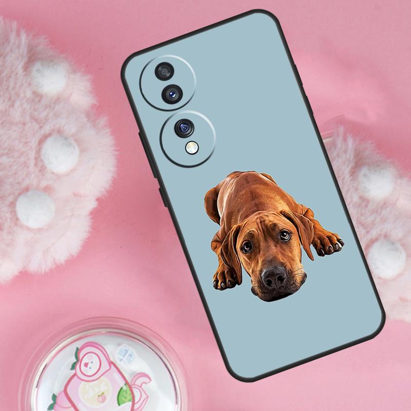 Rhodesian Ridgeback Dog Case For Honor Magic 7 5 6 Lite Pro Honor 200 Pro 50 70 90 X9b X9a X8b X8a X8 X9 X9c Cover