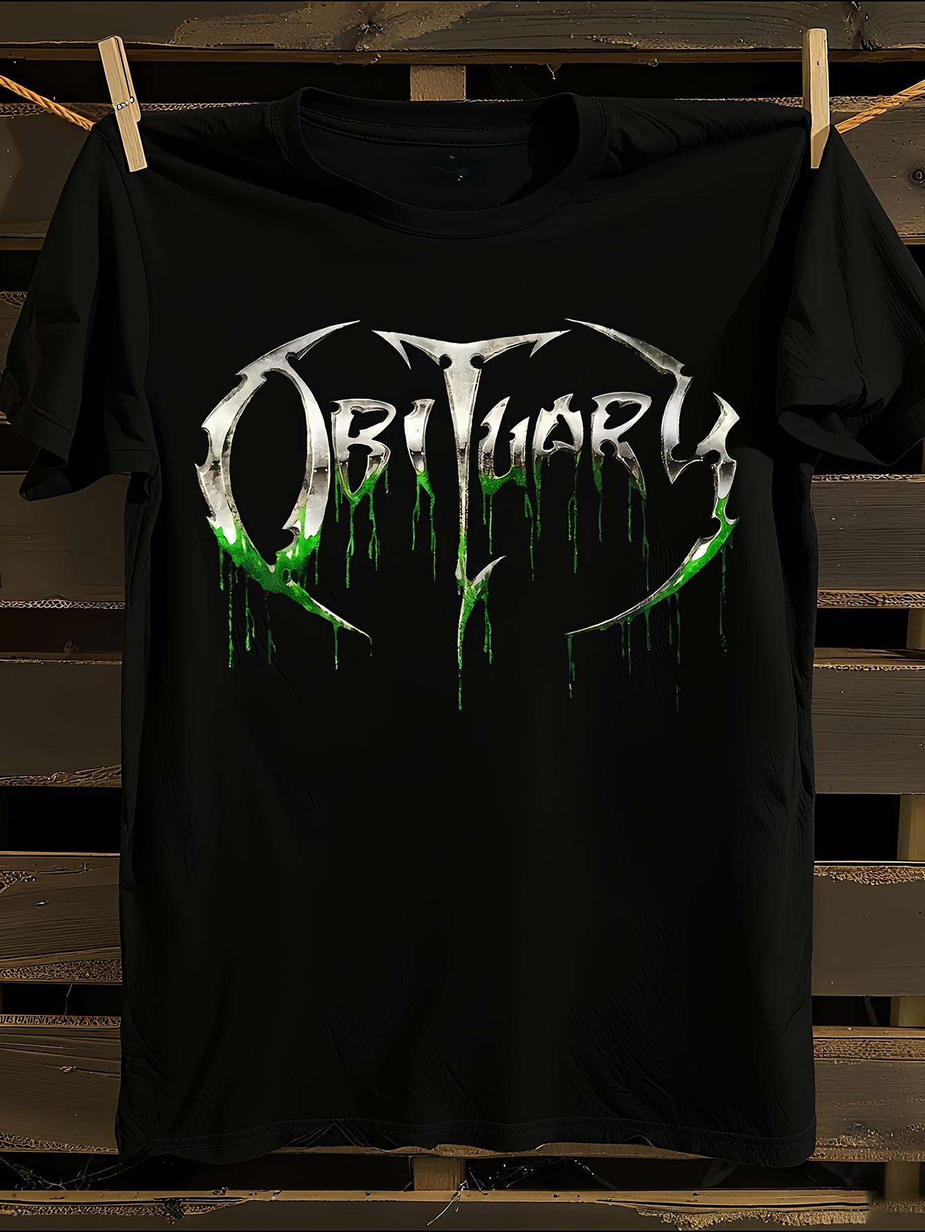 Obituary Slowly We Rot Logo T-shirt XXXXL