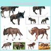 Antelope Wildlife Model Static Plastic Toy Scene Decor For Kids