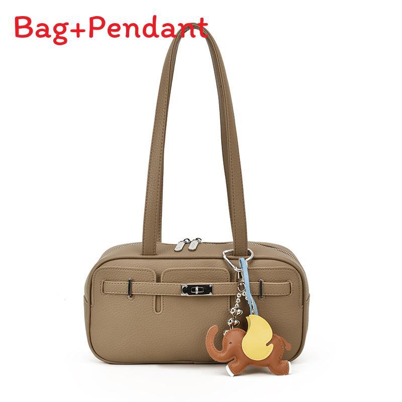 Pu Material City Style Small Crossbody Bag With Zipper Closure And Inner Pockets For Work