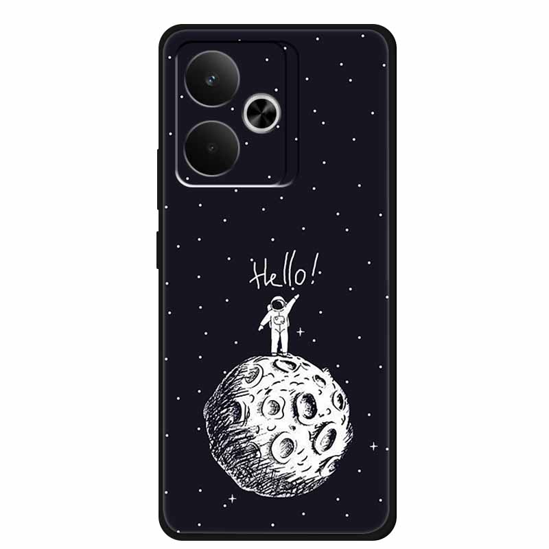 For Realme GT7 GT 7T Phone Case 7 T Bag Black Silicone Soft Back Cover Case For Realme 14 4G 15 Pro Cases Coque Protective Shell