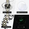 OLEVS Japanese Quartz Stainless Steel Classic Luminous Business Gift Watch for Women Women's Watch, Movement, Band, Dial, Hands, Waterproof, Watch,