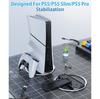 RDFJ PS5 Series Improved Heat Vertical Stand for PRO with All PS5 Stand, Space-Saving, Stable, Anti-Tip, Earthquake-Resistant, Scratch-Resistant,