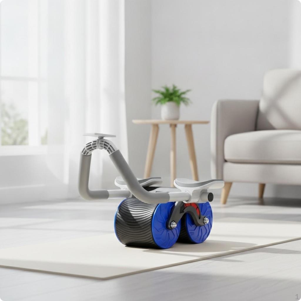 Abdominal Roller with Elbow Support Stable Assisted-Rollback