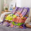 SpongeBob SquarePants3 Flannel Blanket, High Quality Comfortable for All Seasons, Home Decor, Warmth and Comfort