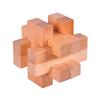 Puzzle 3D in Legno a Incastro Rompicapo Adulti Bambini Ragazzi Ragazze Lucchetto di Luban Sfida QI Idee Regalo Educative e Divertenti