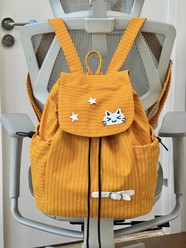 Schultasche neue japanische niedliche Katzenrucksack weiblicher Schüler große Kapazität leicht Cartoon Schmerzbeutel Schultasche Ausflugsrucksack