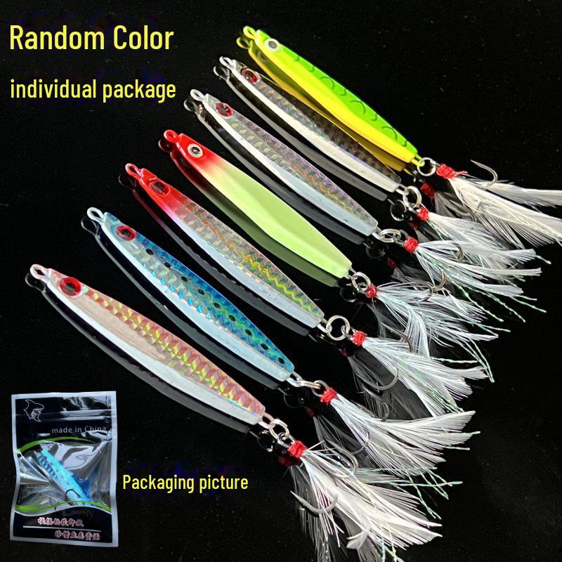 

Junya Fishing Tackle Iron Plate Sequin Lead Fish Lure 7g