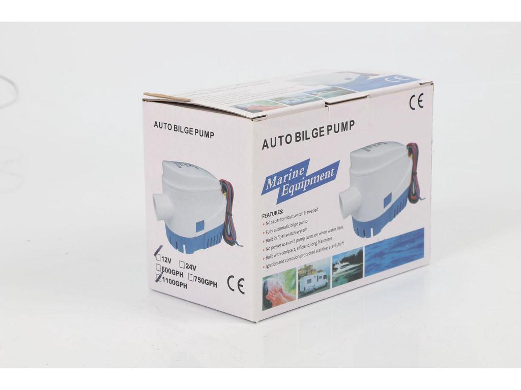 Fully Automatic Bilge Pump with Float Switch for Yachts - 750/1100 GPH
