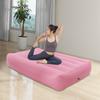 Ultra Soft PVC Air Mattress with Central Hole , Pink Inflatable Bed - Quick Inflation Valve, Leak Proof, Lightweight & Portable