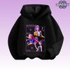 K-pop Devil Hunter Children's Hooded Coat Anime Cartoon Fashion Girl Spring and Autumn Cute Coat Children's Clothing