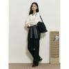 Binpolleidiseu [B. My] Chino Straight Pants Black (Bf5821N115)
