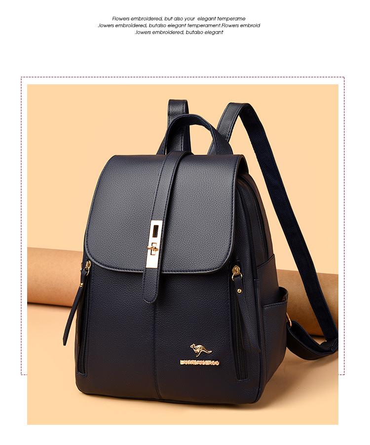 2023 Damen Rucksack mit großer Kapazität Retro: Modische, Vielseitige, Lässige Umhängetasche