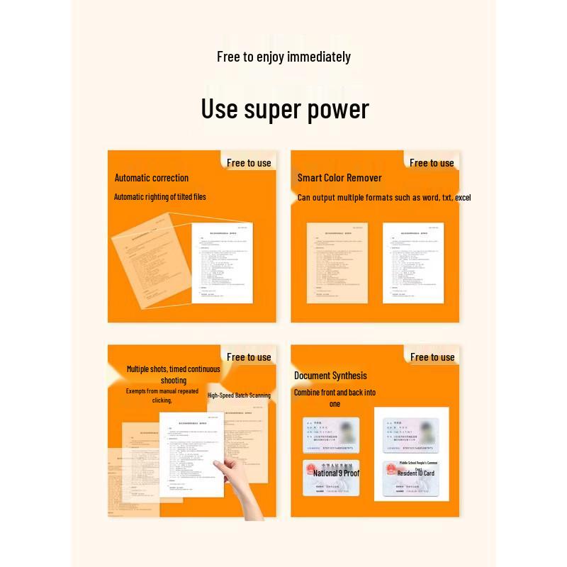 Weishan S21 A2 27MP High-Speed Book & Document Scanner CN plug (adapter included)
