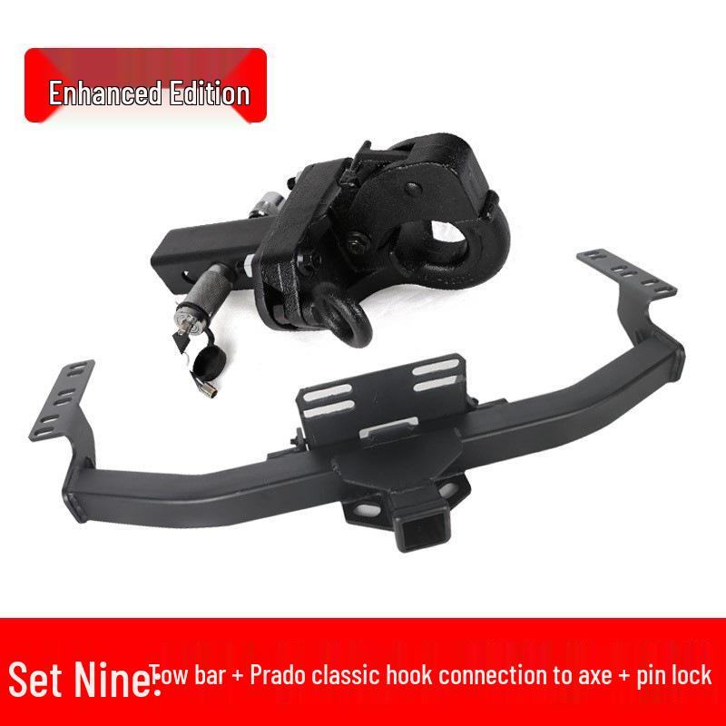 Compatible Tow Hook Frame for Toyota Prado FJ: Rear Towing Modification