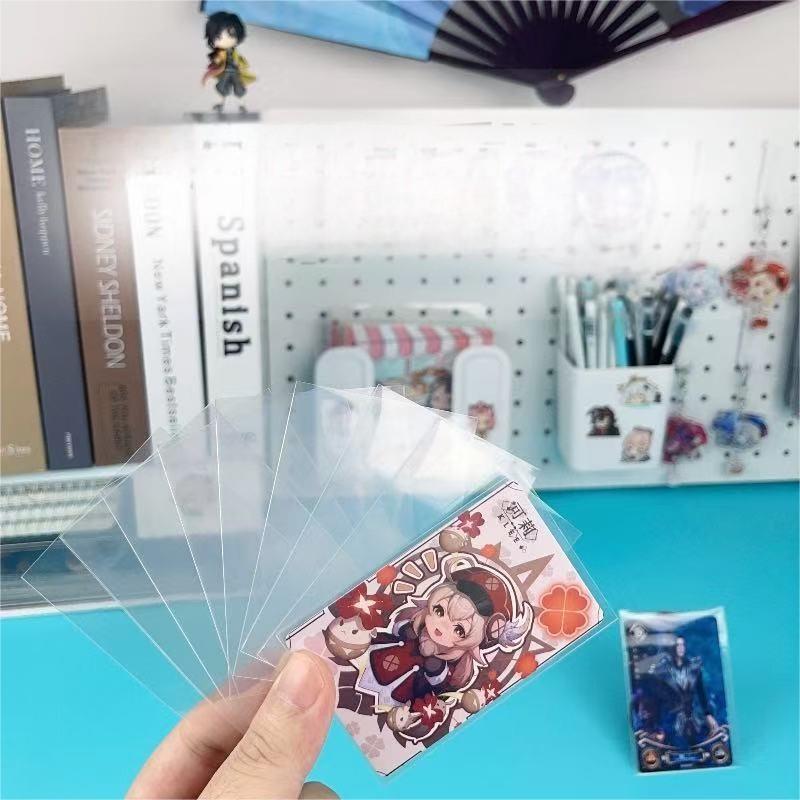 Card Game Cover Pvc Hard Plastic Card Cover Star Card Protection Cover Game Card Protection Cover 3 X 4 Inches