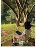 Portable Outdoor Table & Backrest Chair Set - Multifunctional, Casual, and Comfortable for Outdoors & Dorms