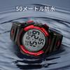 Digital Boys Sports Outdoor 50m Water Date and Day of the Week Dual Analog Display Children's Boys' Watch, Watch, Multifunction, Resistant, Alert,