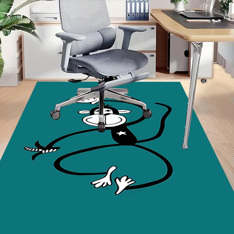 1PC monkey star Extra Large Non Slip Floor carpet, Office, family, bedroom Large Area Rug Indoor Rugs, Vibrant Colors