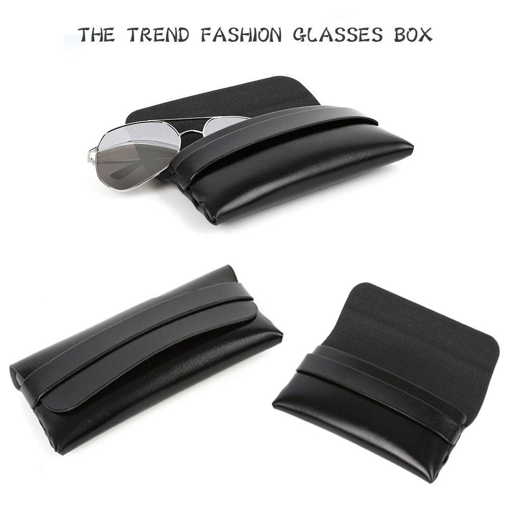 

Защитный чехол для очков для чтения, чехол для очков из искусственной кожи, держатель для очков, коробка для очков для мужчин и женщин
