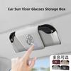 Car Glasses Box Visor Sunglasses Holder Storage Clip Accessories For MG HS MG4 EV Cyber X MARVEL R ZS ES5 ONE Cyberster MG3 MG5 Q6