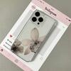 Gray Orchids Phone Case For Iphone 17E 16E 15 14 13 12 11 Pro Max Plus 17 Air Shockproof Anti-Fall Protective Cover