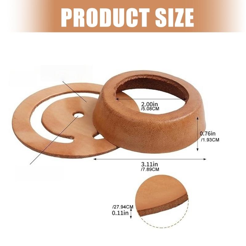 Well Pumps Accessory Set Includes Leather Pads and Pistons for Efficient Maintenance Suitable for Various User