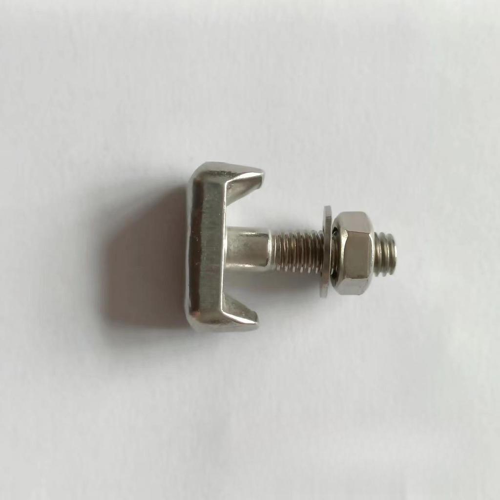 1PC Automotive Stainless Steel T-clip 304 Stainless Steel Mountain Fixed Battery Replacement Screw