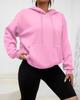 Autumn/Winter Women's Loose Slimming Casual Solid Color Sweatshirt - Trendy Fashion Top