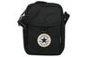 Converse Geantă de umăr din poliester, Geantă crossbody standard unisex neagră 10018468-A01