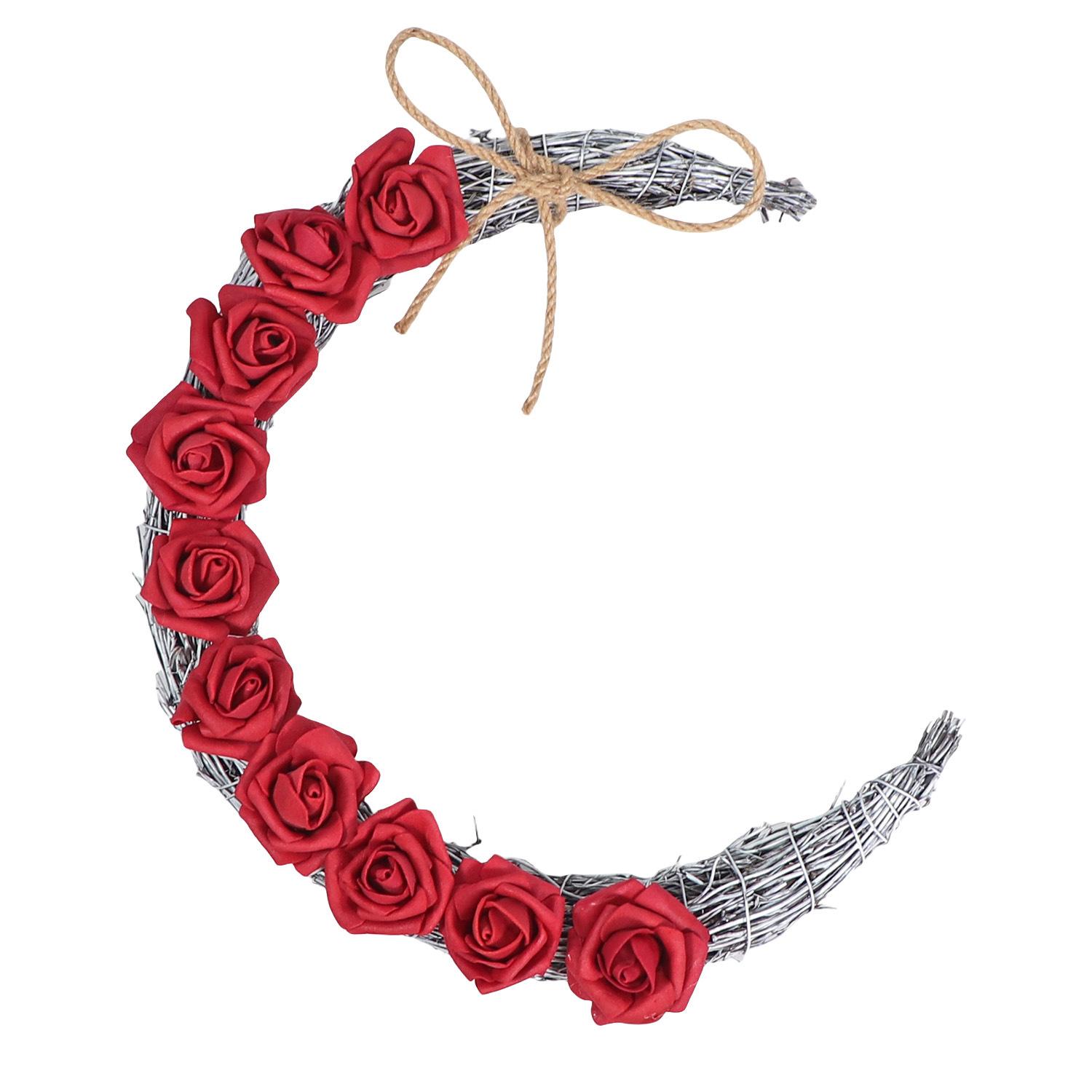 

Имитация лунного венка Праздничное украшение для вечеринки Украшение Сценическая деятельность Пляжный кемпинг Парк Двор Украшение