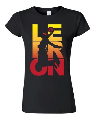 Junior New Lebron Fan Wear Cleveland Basketball Sports Novelty DT T-Shirt Tee Unisex T-Shirt M