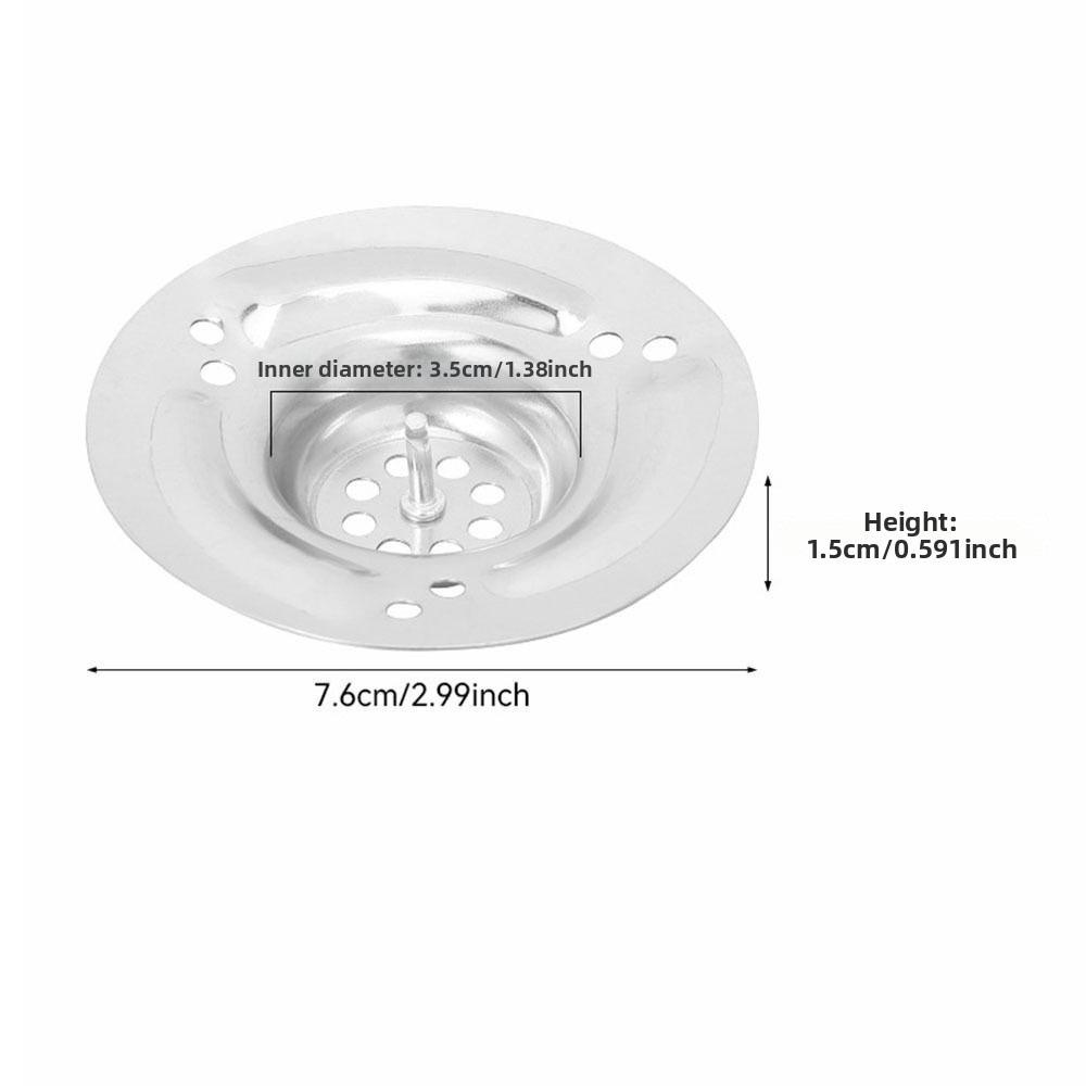 

3pcs New Vortex Floor Drain Anti-Clogging Rotating Drain Cover Mesh Design Bug Proof Anti-Clogging Filter Household Use срібний