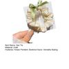 Hair Tie Satin Smooth Elastic Hair Band Flower Tassel Pendant Bowknot Decor Ponytail Bun Half-Tie Hair Rope Hair Accessories