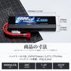 Zeee 2S LiPo Battery, 4000mAh, 7.4V, 50C, with T-Plug, for RC Cars, Trucks, and More, 2-Pack