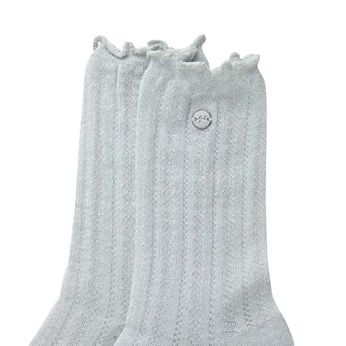 Knit Pattern See-through Socks OZAYFA220S
