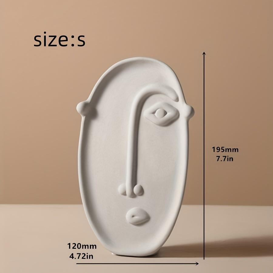 

Ceramic Art Creative Abstract Face Decoration Vase,Desktop Decoration Ornament,Home Decor,Room Decor,Decorative Gift,