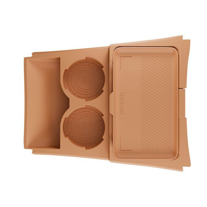 Boyue L Center Console Storage Box: Fits 25 Models, Original Color Silicone, Interior Upgrade, Car Modification Accessory